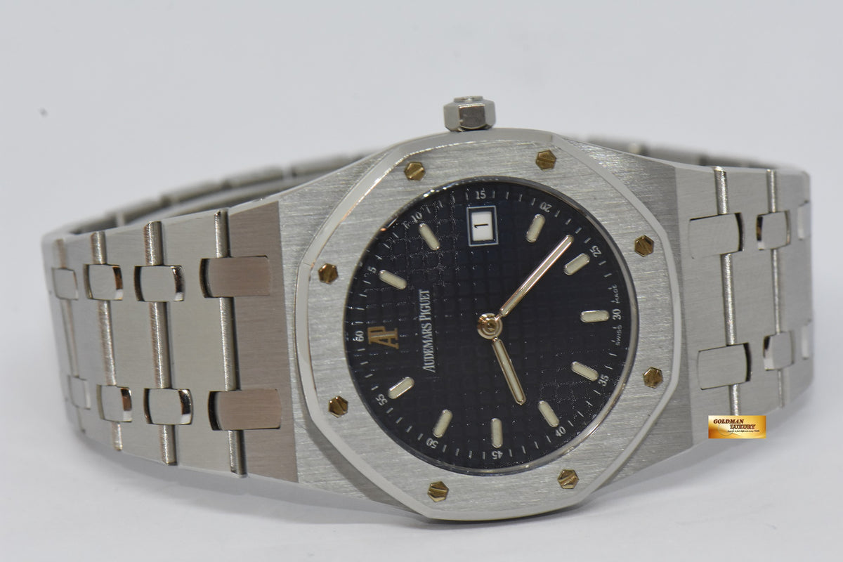 [SOLD] AUDEMARS PIGUET ROYAL OAK MIDSIZE BLUE DIAL QUARTZ (MINT)