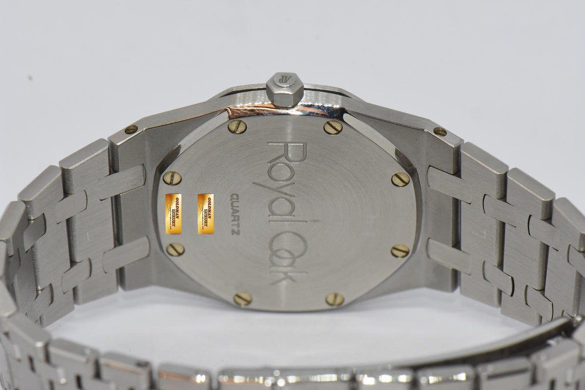 [SOLD] AUDEMARS PIGUET ROYAL OAK MIDSIZE BLUE DIAL QUARTZ (MINT)