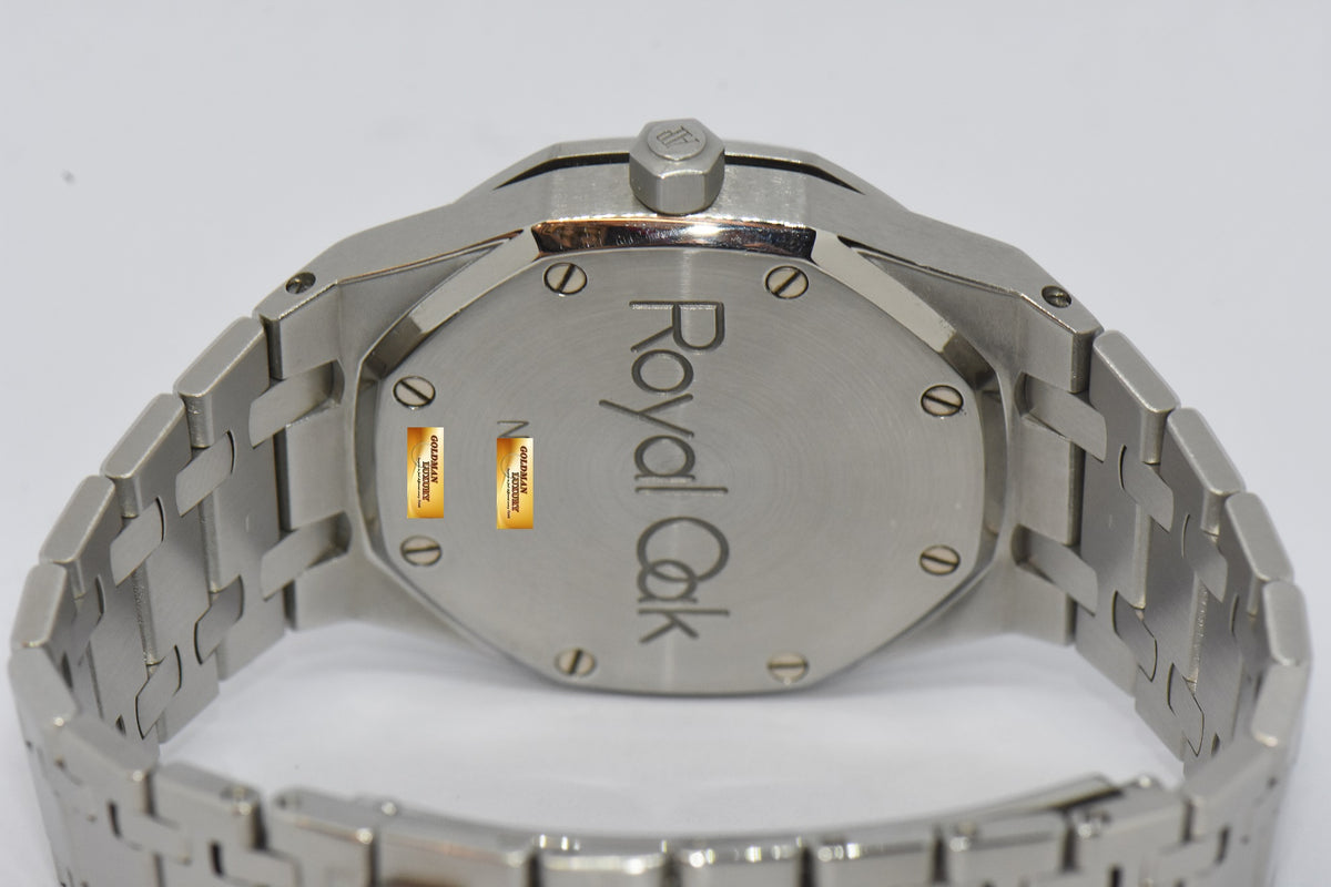 [SOLD] AUDEMARS PIGUET ROYAL OAK 36mm POWER RESERVE DUAL TIME RARE BLUE DIAL AUTOMATIC 25730ST (MINT)