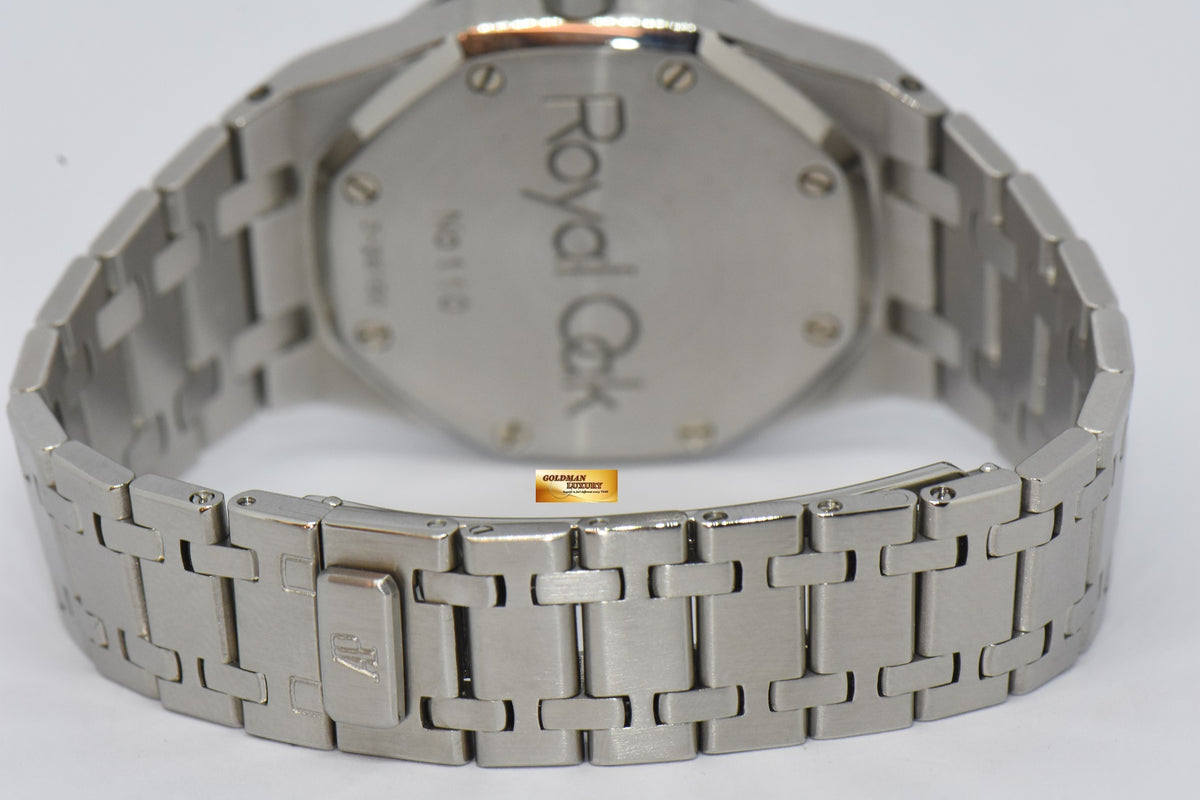 [SOLD] AUDEMARS PIGUET ROYAL OAK 36mm POWER RESERVE DUAL TIME RARE BLUE DIAL AUTOMATIC 25730ST (MINT)