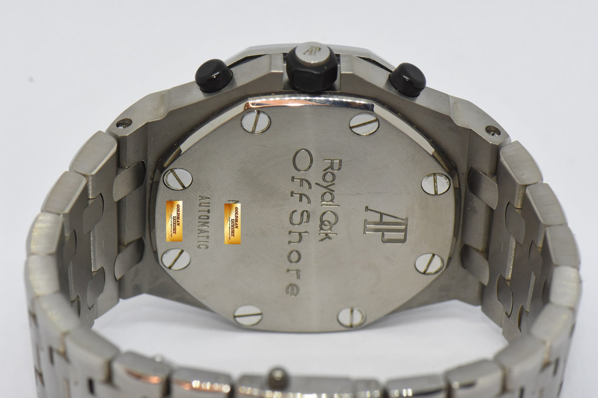 [SOLD] AUDEMARS PIGUET ROYAL OAK OFFSHORE CHRONOGRAPH 42mm TITANIUM IN BRACELET AUTOMATIC 25721Ti (MINT)