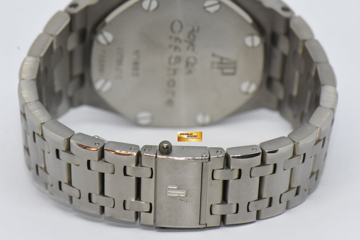 [SOLD] AUDEMARS PIGUET ROYAL OAK OFFSHORE CHRONOGRAPH 42mm TITANIUM IN BRACELET AUTOMATIC 25721Ti (MINT)