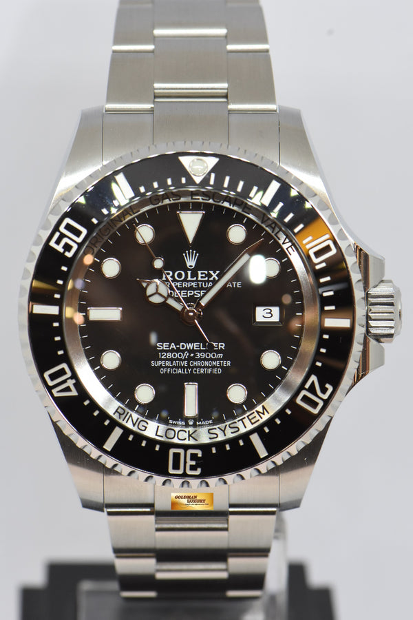 [SOLD] ROLEX OYSTER PERPETUAL DEEPSEA SEA-DWELLER 44mm CERAMIC BLACK 126660 (NEW-UNWORN)