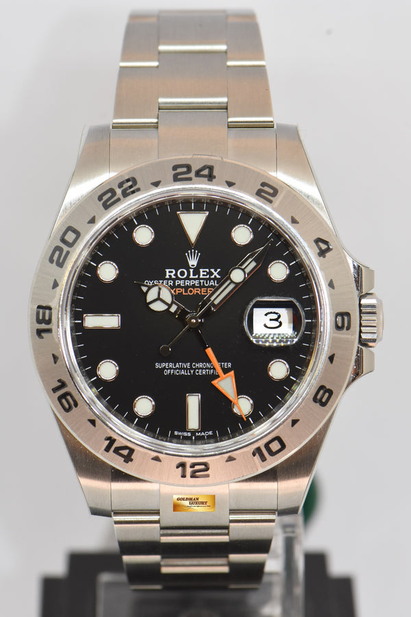 [SOLD] ROLEX OYSTER PERPETUAL EXPLORER II 42mm AUTOMATIC BLACK 216570 (NEW-UNWORN)