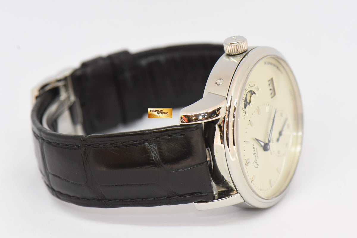 [SOLD] GLASHUTTE ORIGINAL PANOMATICLUNAR MOONPHASE 40mm AUTOMATIC (MINT)