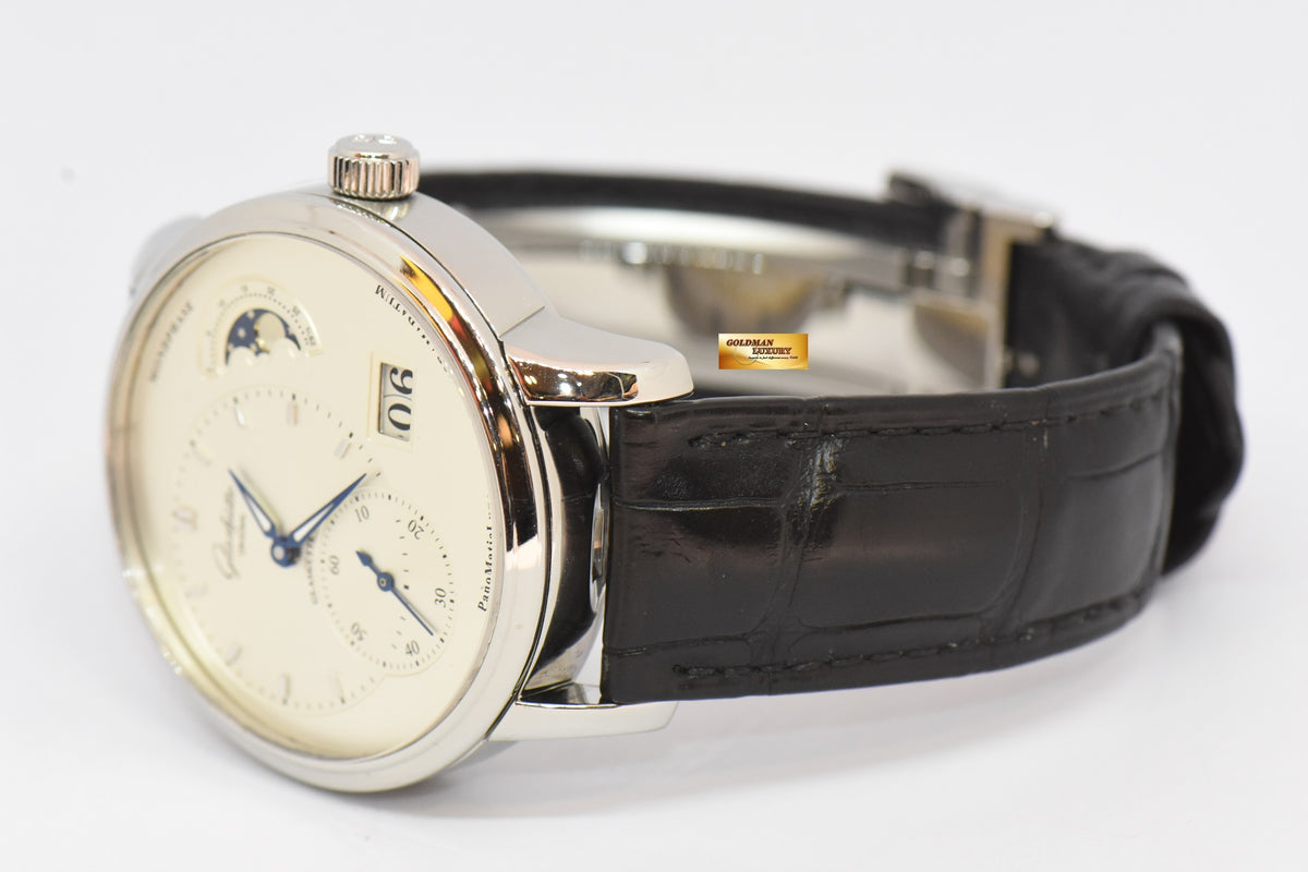 [SOLD] GLASHUTTE ORIGINAL PANOMATICLUNAR MOONPHASE 40mm AUTOMATIC (MINT)