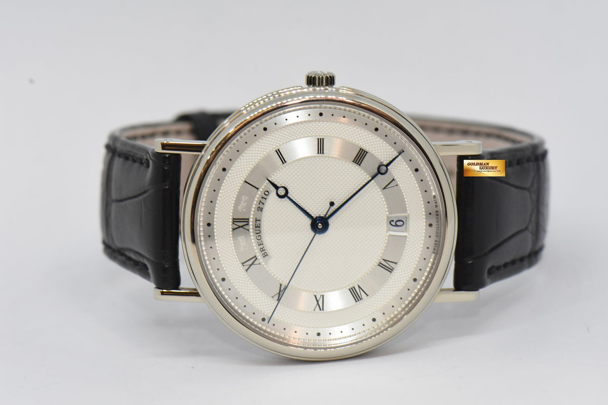 [SOLD] BREGUET CLASSIQUE 36mm 18K WHITE GOLD AUTOMATIC 5930 (MINT)