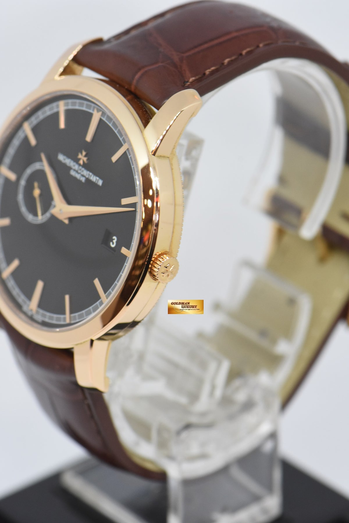 [SOLD] VACHERON CONSTANTIN TRADITIONNELLE 18K ROSE GOLD 38mm AUTOMATIC 87172 (MINT)
