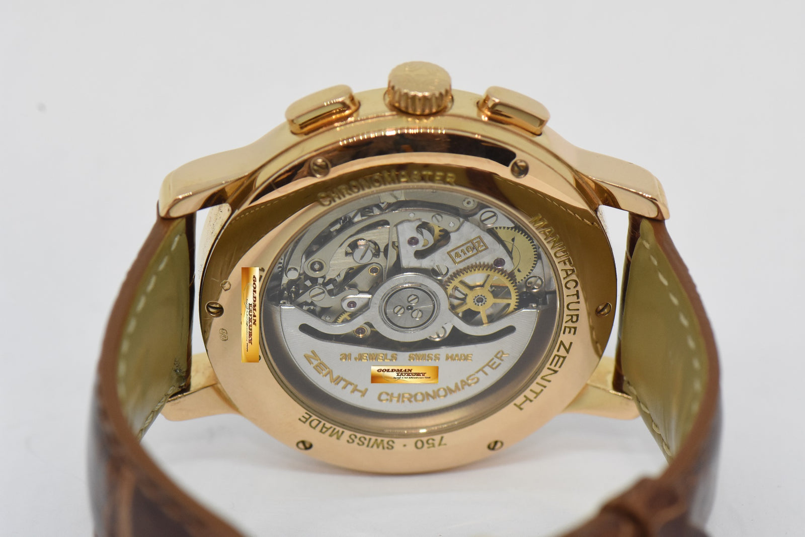 SOLD] ZENITH EL PRIMERO CHRONOMASTER ANNUAL CALENDAR MOONPHASE 18K