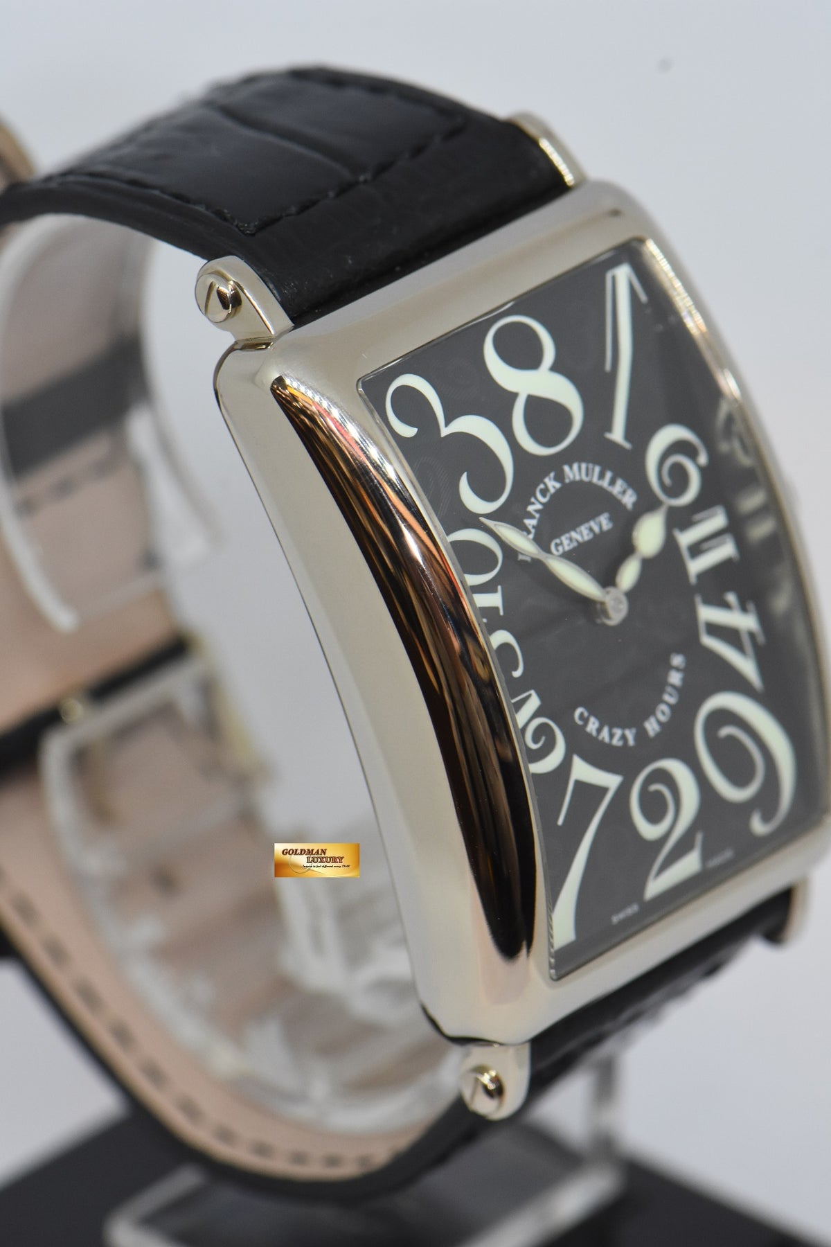 [SOLD] FRANCK MULLER LONG ISLAND CRAZY HOURS 18K WHITE GOLD MEN’S AUTOMATIC 1200 CH (MINT)