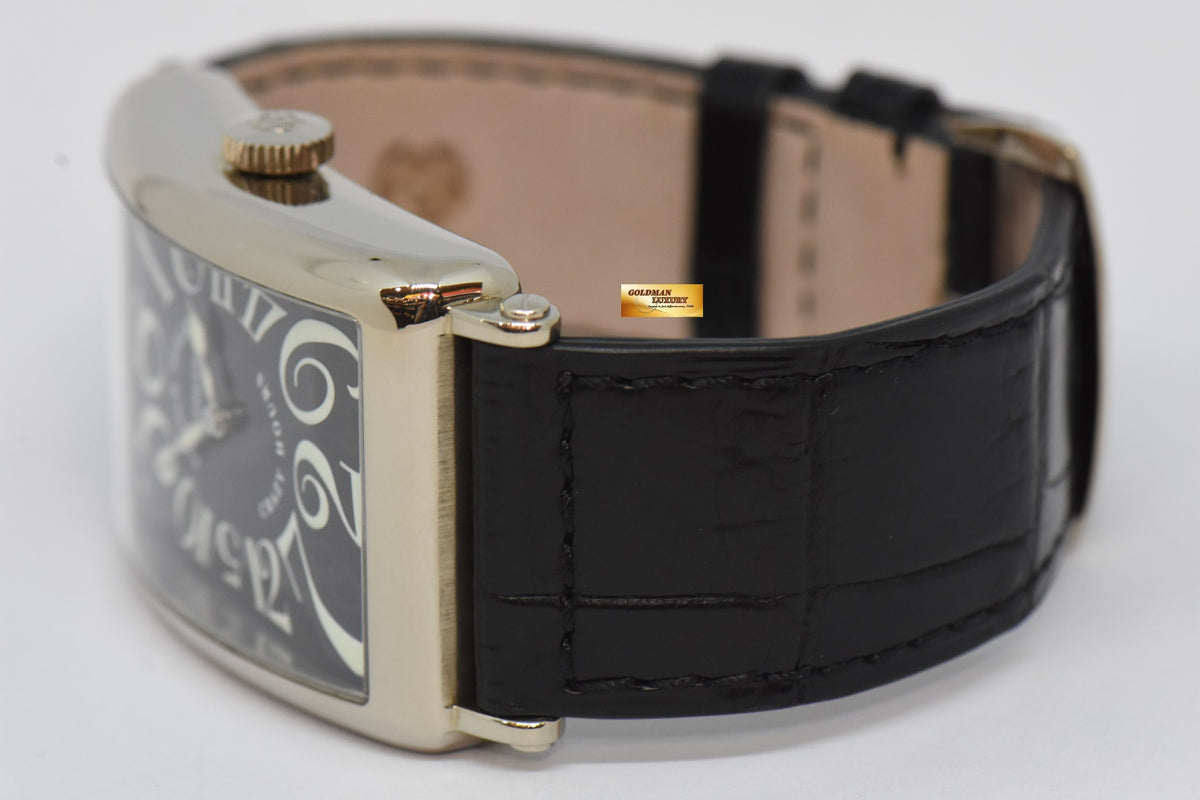 [SOLD] FRANCK MULLER LONG ISLAND CRAZY HOURS 18K WHITE GOLD MEN’S AUTOMATIC 1200 CH (MINT)