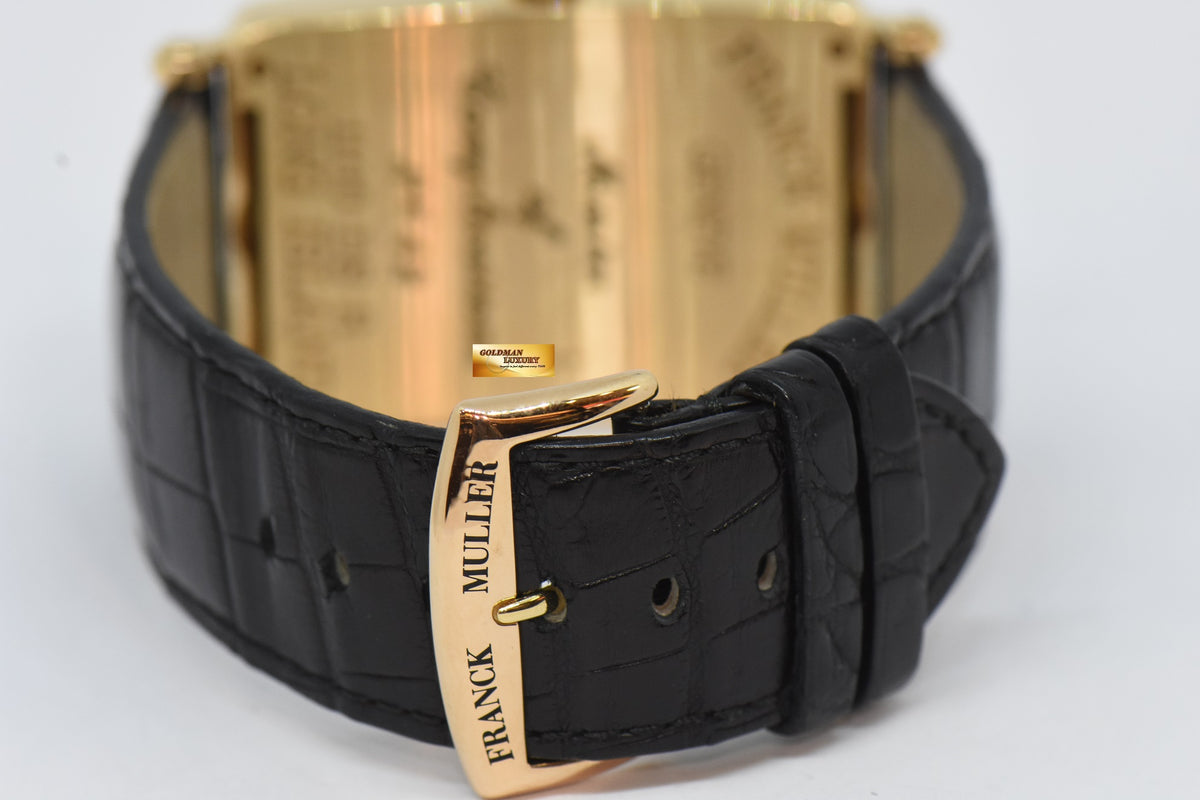 [SOLD] FRANCK MULLER LONG ISLAND BiRETRO-SECONDS 18K YELLOW GOLD MEN’S AUTOMATIC 1100 DS R (MINT)