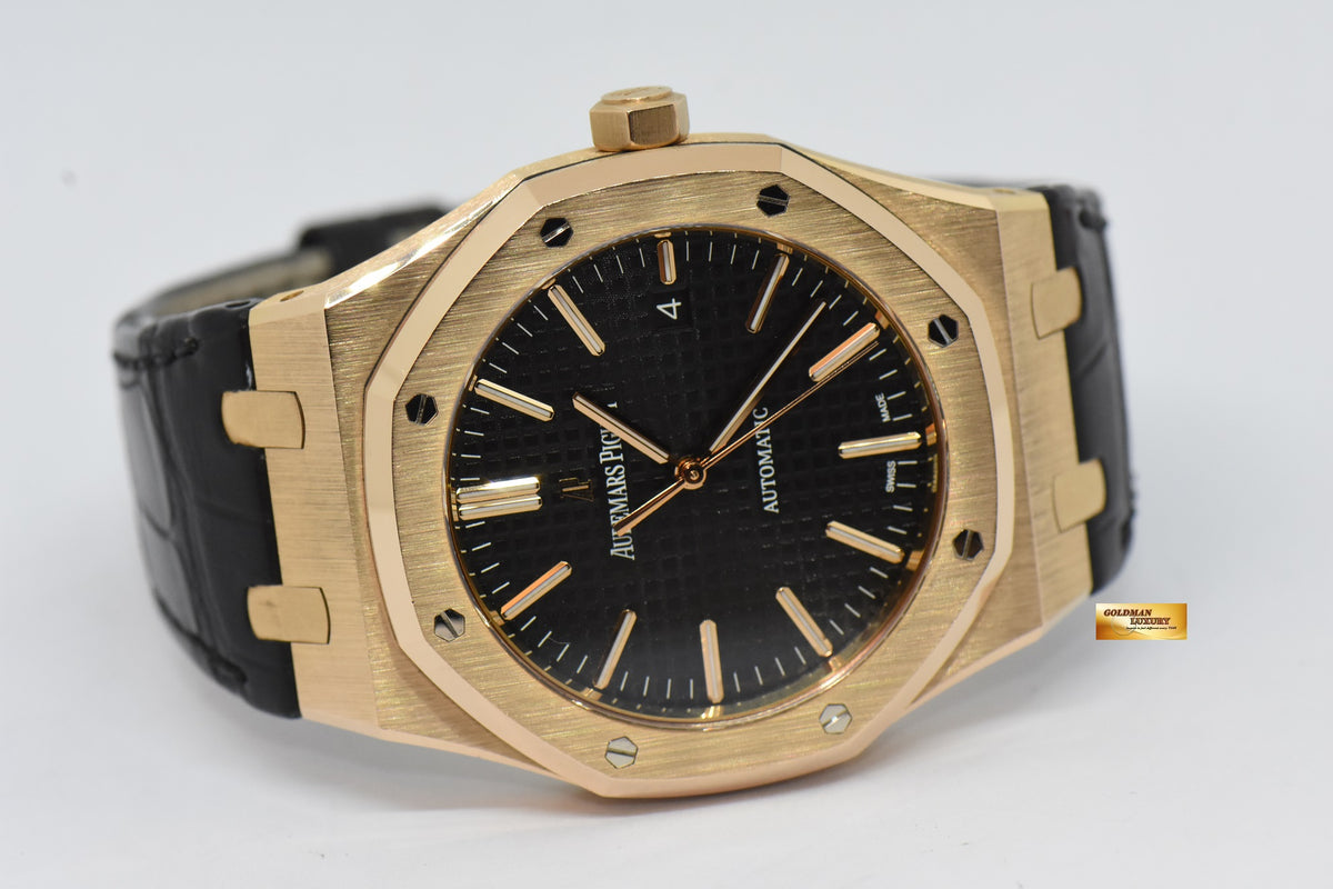 [SOLD] AUDEMARS PIGUET ROYAL OAK 41mm 18K ROSE GOLD AUTOMATIC 15400OR (NEAR MINT)