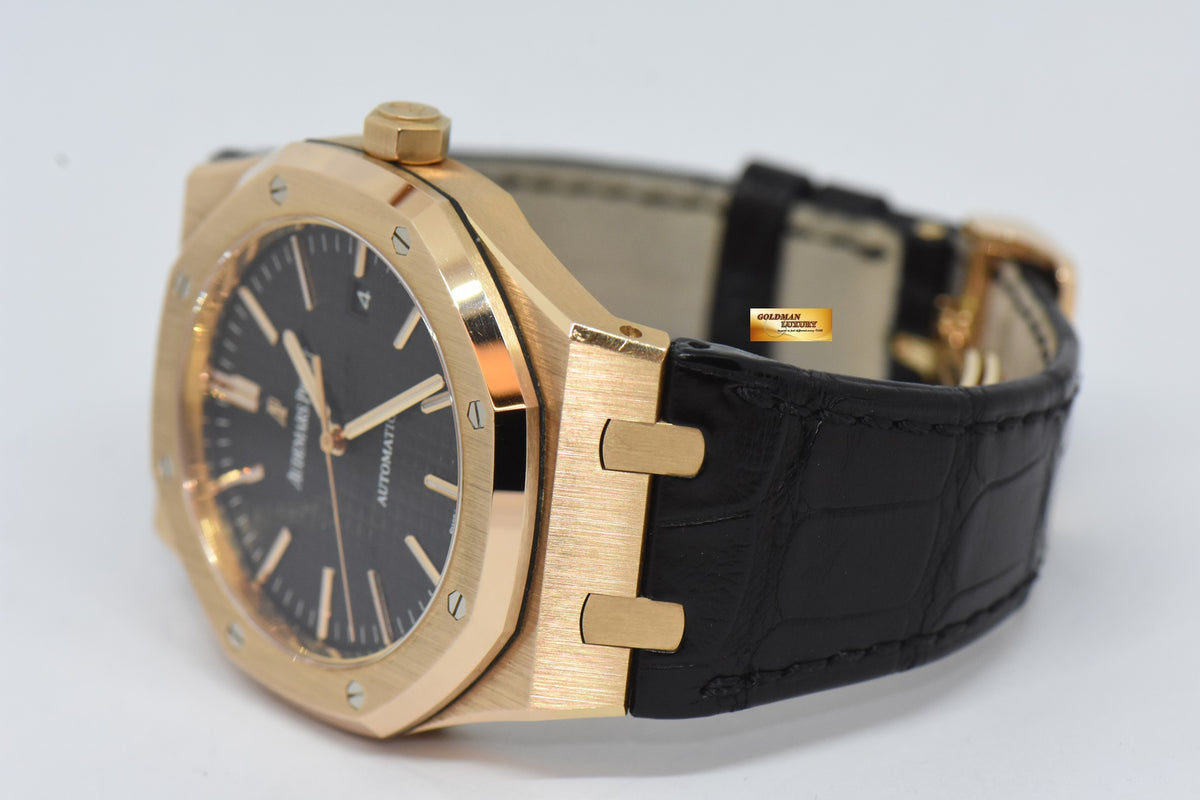 [SOLD] AUDEMARS PIGUET ROYAL OAK 41mm 18K ROSE GOLD AUTOMATIC 15400OR (NEAR MINT)