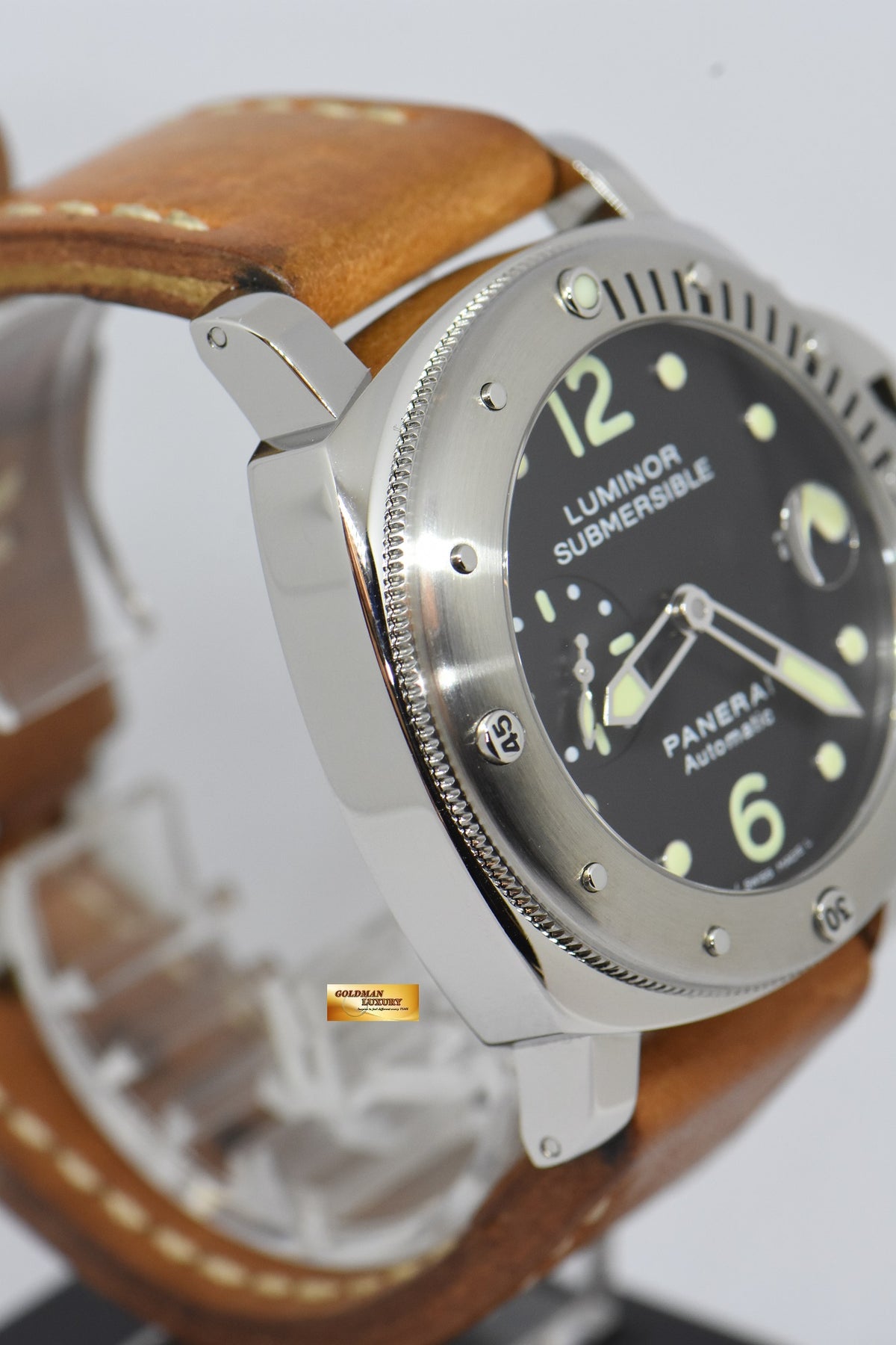 [SOLD] PANERAI LUMINOR SUBMERSIBLE 44mm STEEL AUTOMATIC PAM 24 (MINT)