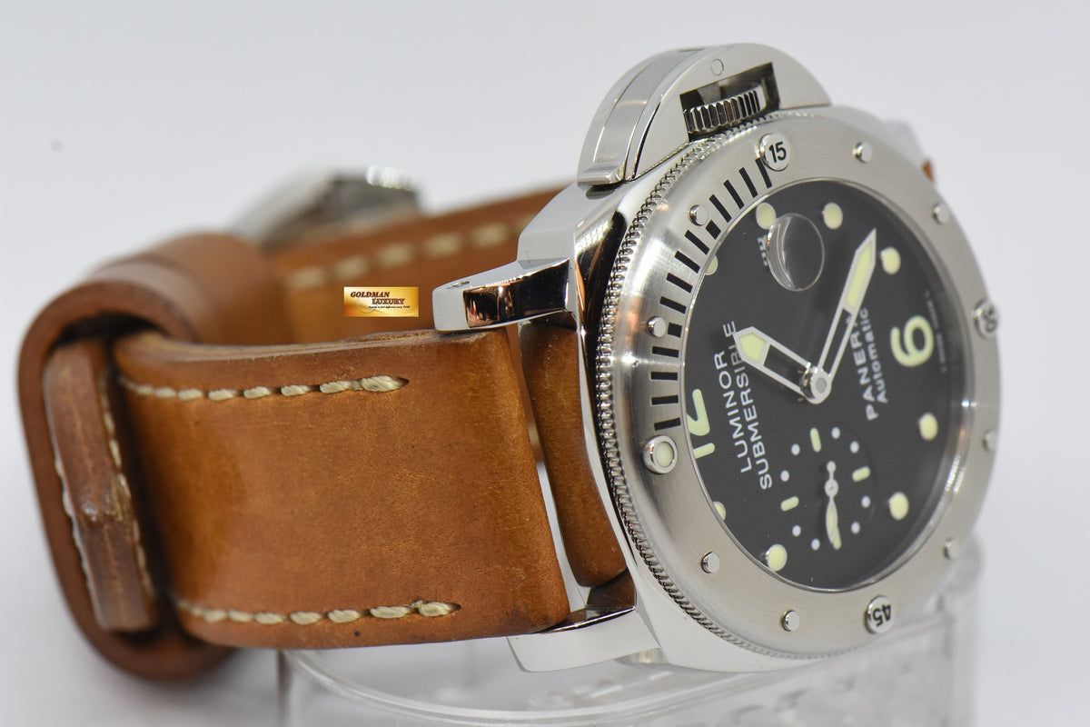 [SOLD] PANERAI LUMINOR SUBMERSIBLE 44mm STEEL AUTOMATIC PAM 24 (MINT)