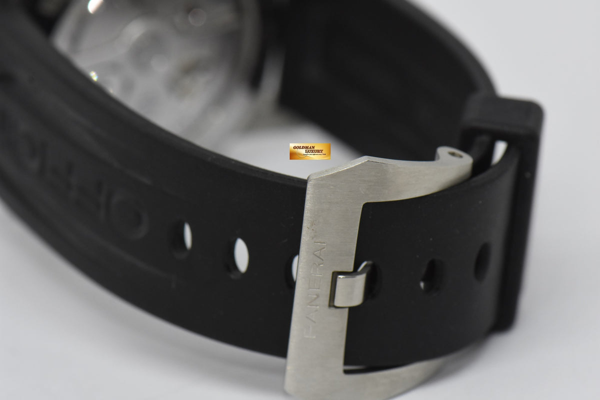 [SOLD] PANERAI LUMINOR GMT 44mm 1950 STEEL DAY / NIGHT 10 DAYS POWER RESERVE AUTOMATIC PAM 270 (NEAR MINT)