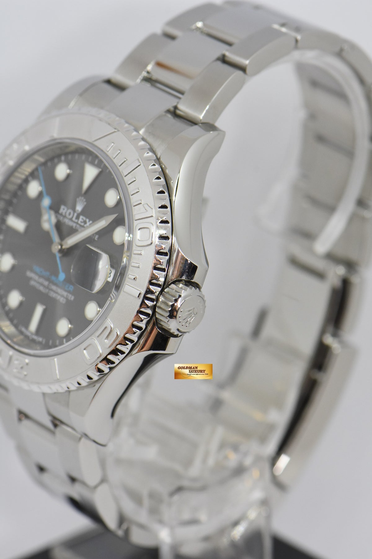 [SOLD] ROLEX OYSTER PERPETUAL YACHT-MASTER DARK RHODIUM SS AUTOMATIC 116622 (MINT)