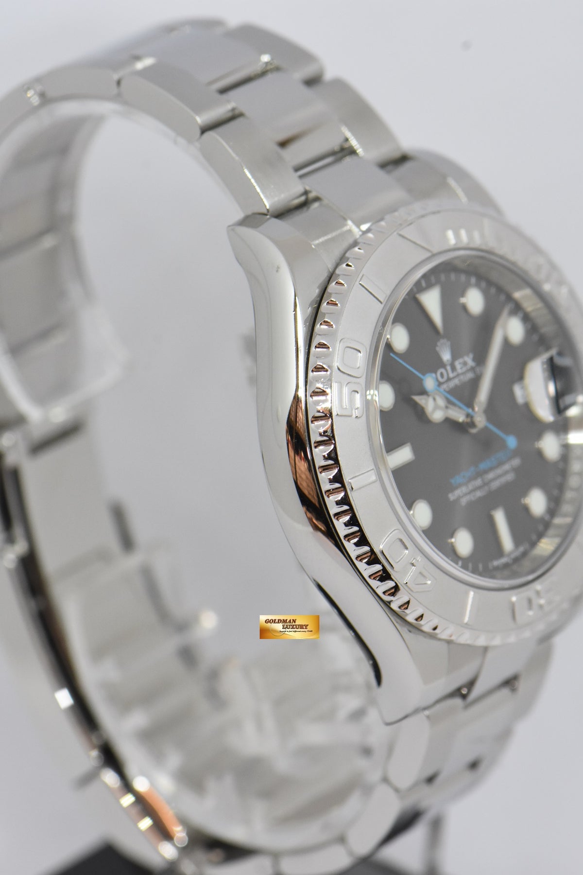 [SOLD] ROLEX OYSTER PERPETUAL YACHT-MASTER DARK RHODIUM SS AUTOMATIC 116622 (MINT)