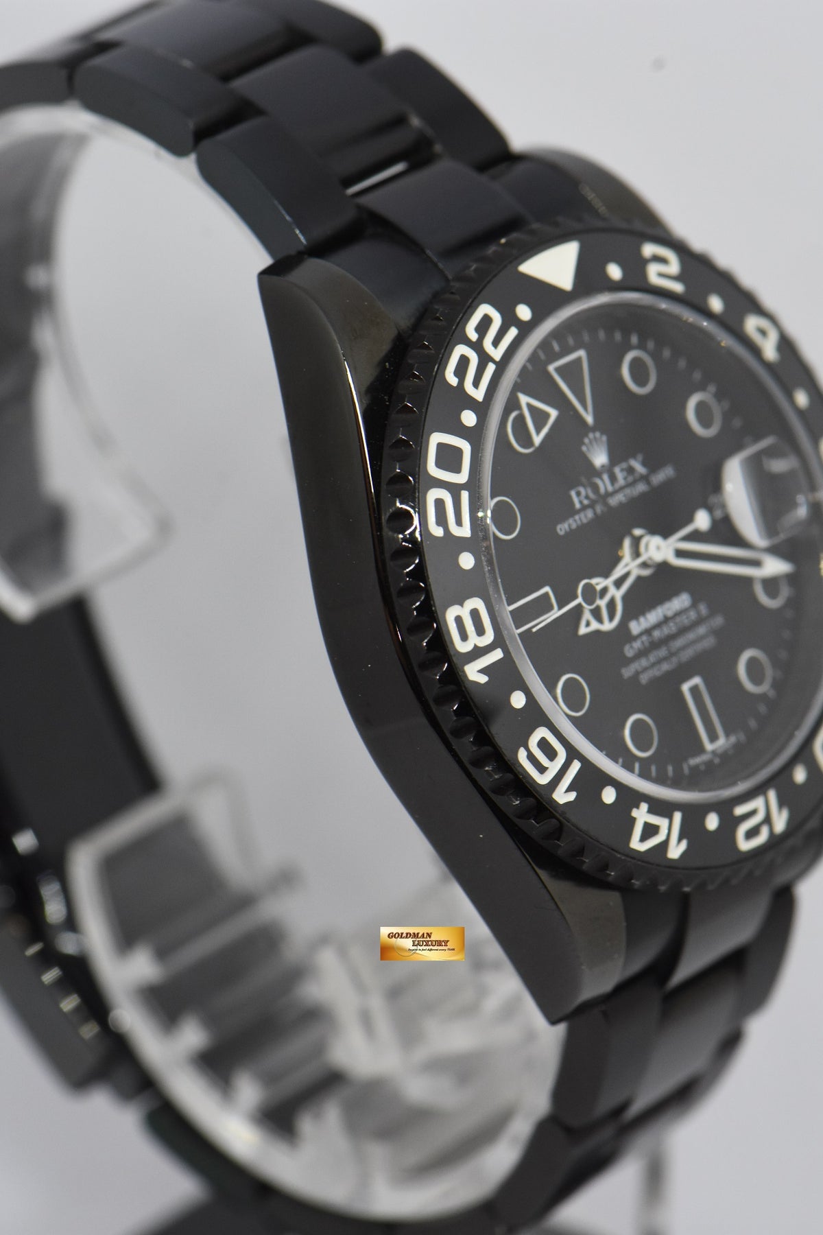 [SOLD] ROLEX OYSTER GMT-MASTER II CERAMIC BLACK : BAMFORD EDITION 116710LN