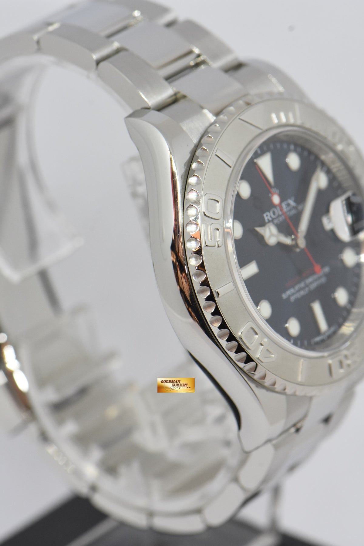 [SOLD] ROLEX OYSTER PERPETUAL YACHT-MASTER BLUE DIAL SS AUTOMATIC 116622 (MINT)