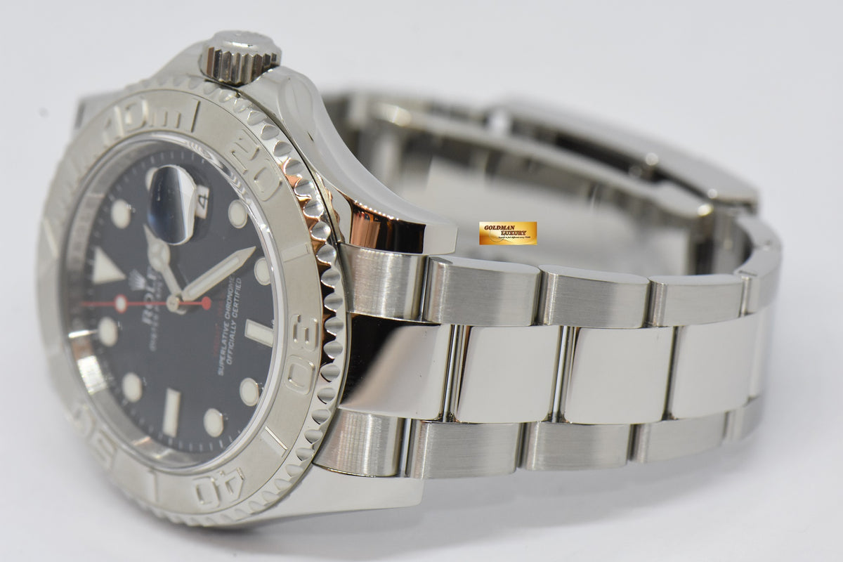 [SOLD] ROLEX OYSTER PERPETUAL YACHT-MASTER BLUE DIAL SS AUTOMATIC 116622 (MINT)