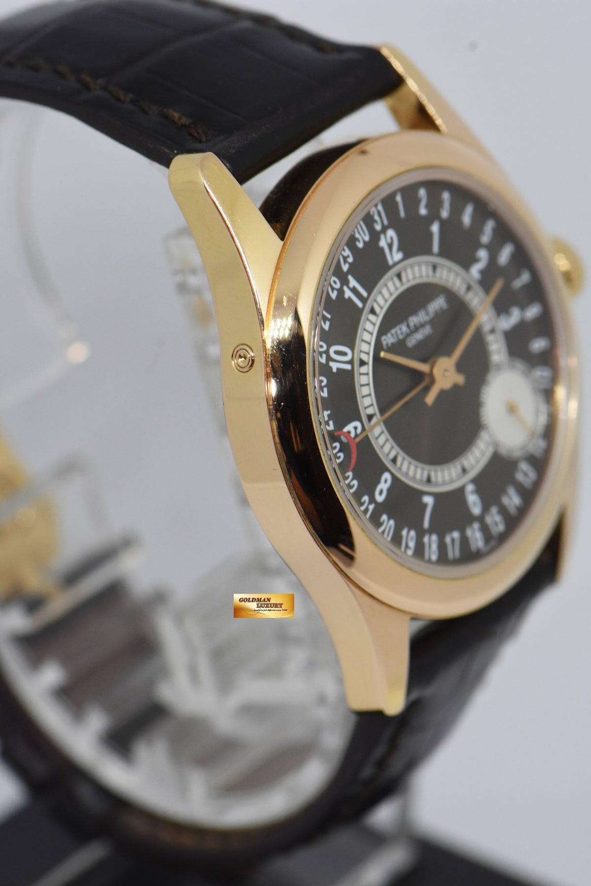 [SOLD] PATEK PHILIPPE CALATRAVA 18K ROSE GOLD 37mm MEN’S AUTOMATIC 6000R (MINT)