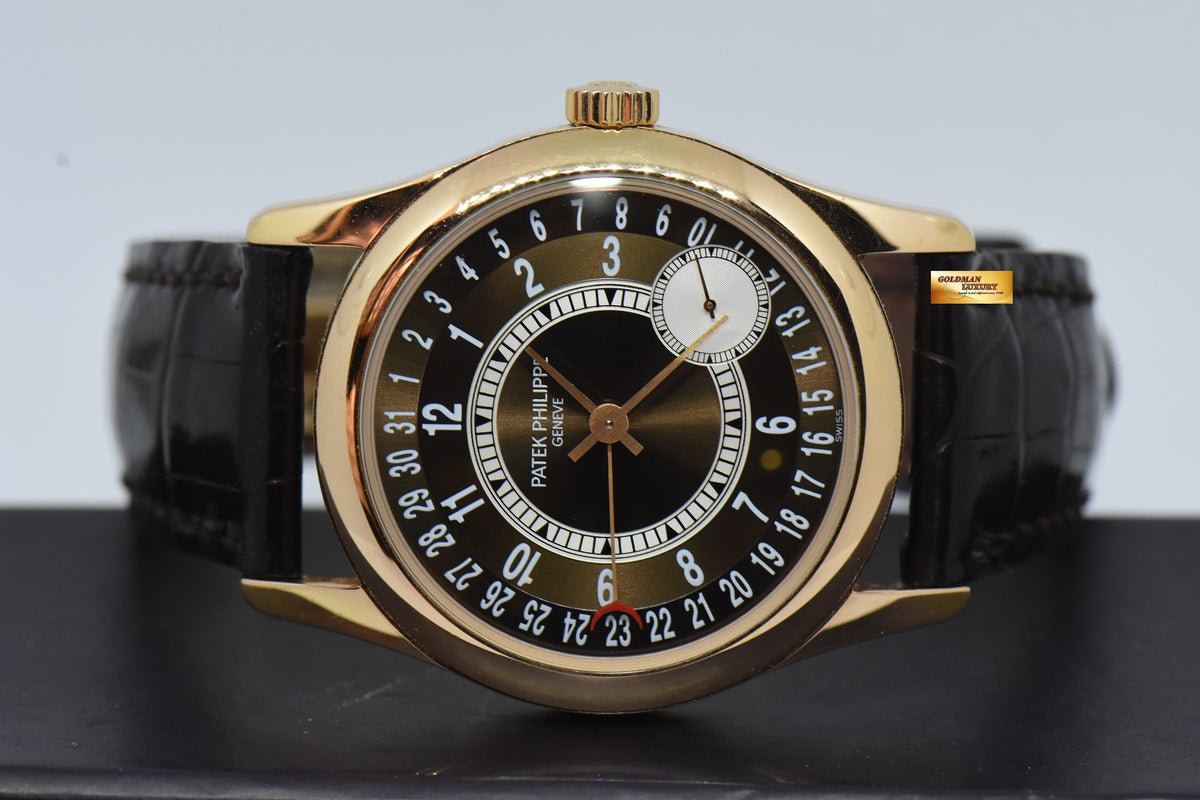 [SOLD] PATEK PHILIPPE CALATRAVA 18K ROSE GOLD 37mm MEN’S AUTOMATIC 6000R (MINT)