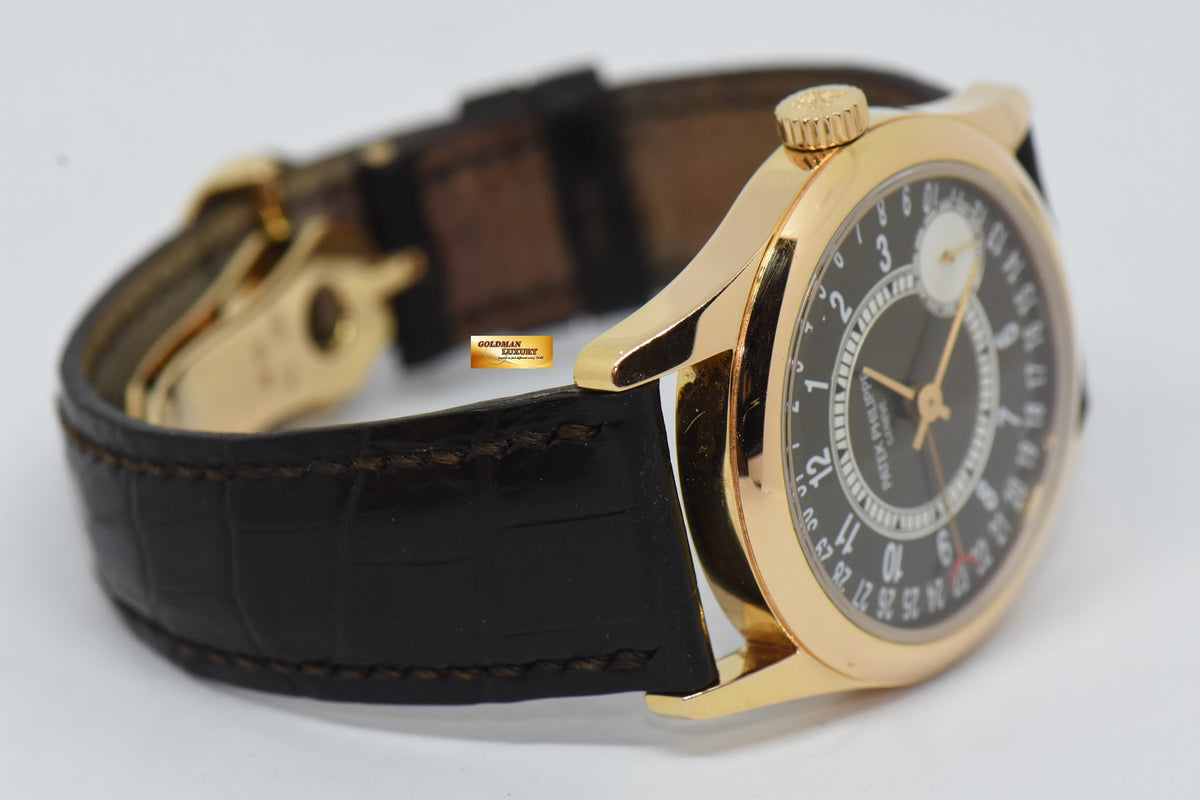[SOLD] PATEK PHILIPPE CALATRAVA 18K ROSE GOLD 37mm MEN’S AUTOMATIC 6000R (MINT)