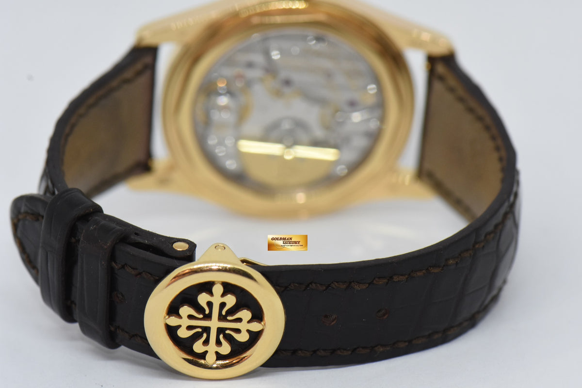 [SOLD] PATEK PHILIPPE CALATRAVA 18K ROSE GOLD 37mm MEN’S AUTOMATIC 6000R (MINT)