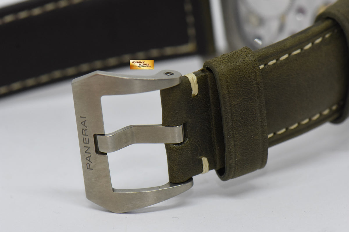 [SOLD] PANERAI LUMINOR HISTORIC BASE TITANIUM 44mm MANUAL PAM 176 (MINT)