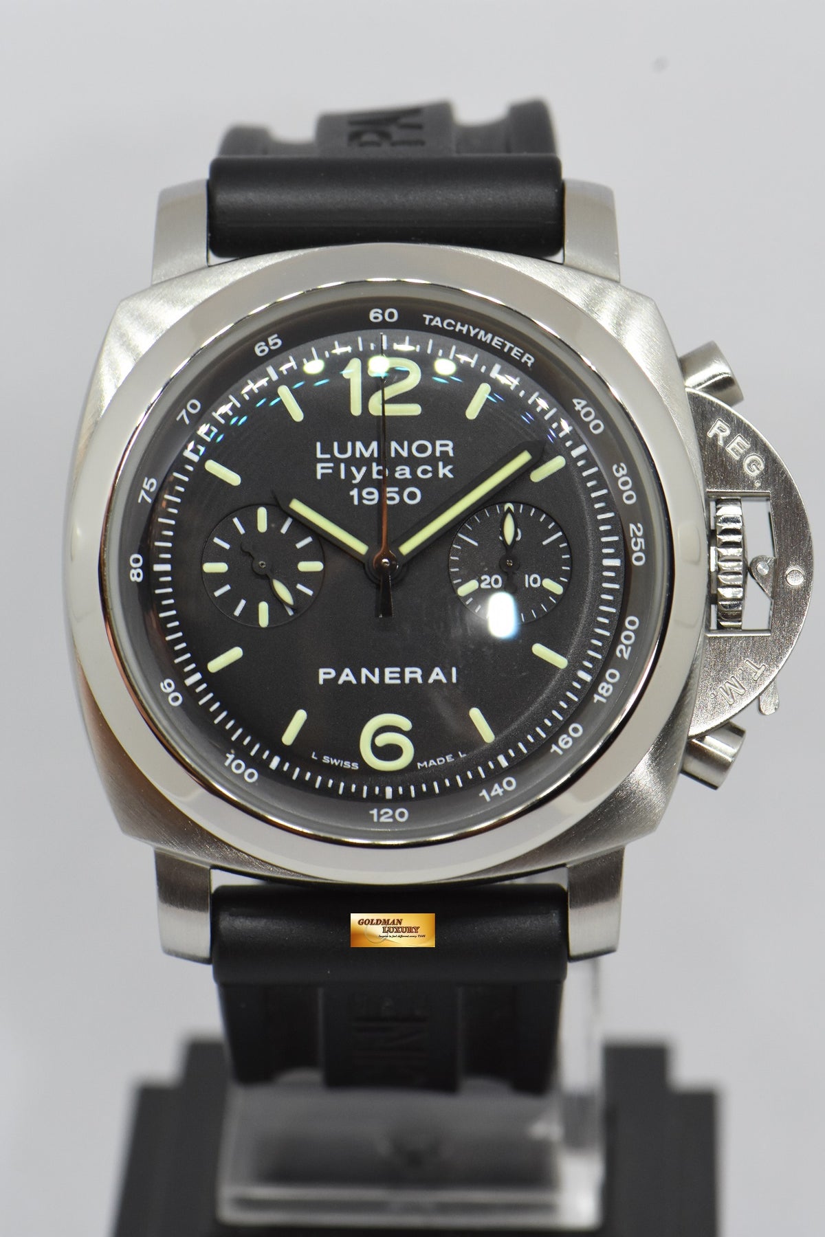 [SOLD] PANERAI LUMINOR 1950 FLYBACK CHRONOGRAPH 44mm AUTOMATIC PAM 212 (MINT)