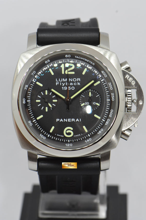 [SOLD] PANERAI LUMINOR 1950 FLYBACK CHRONOGRAPH 44mm AUTOMATIC PAM 212 (MINT)