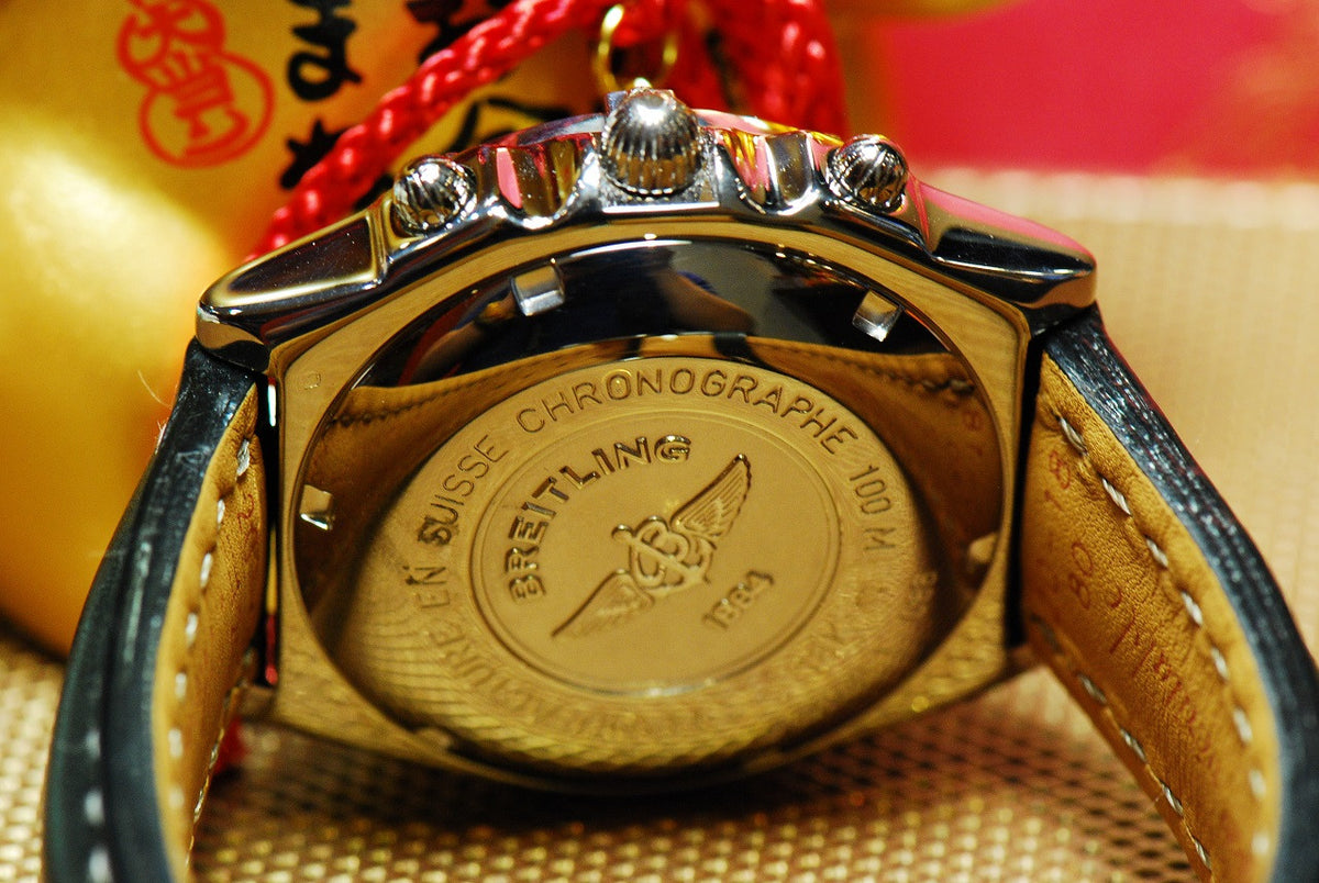 [SOLD] BREITLING CHRONOMAT 18K WHITE GOLD CHRNOGRAPH (Mint)