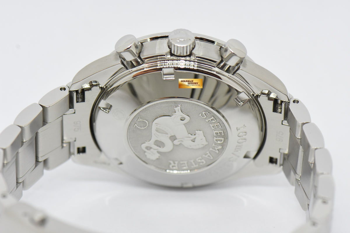 [SOLD] OMEGA SPEEDMASTER CHRONOGRAPH DATE 40mm RED / BLACK DIAL 3210.5200 (MINT)