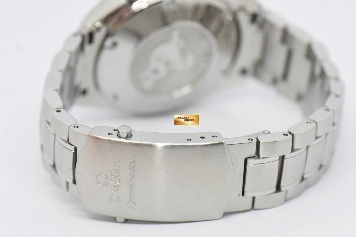 [SOLD] OMEGA SPEEDMASTER CHRONOGRAPH DATE 40mm RED / BLACK DIAL 3210.5200 (MINT)