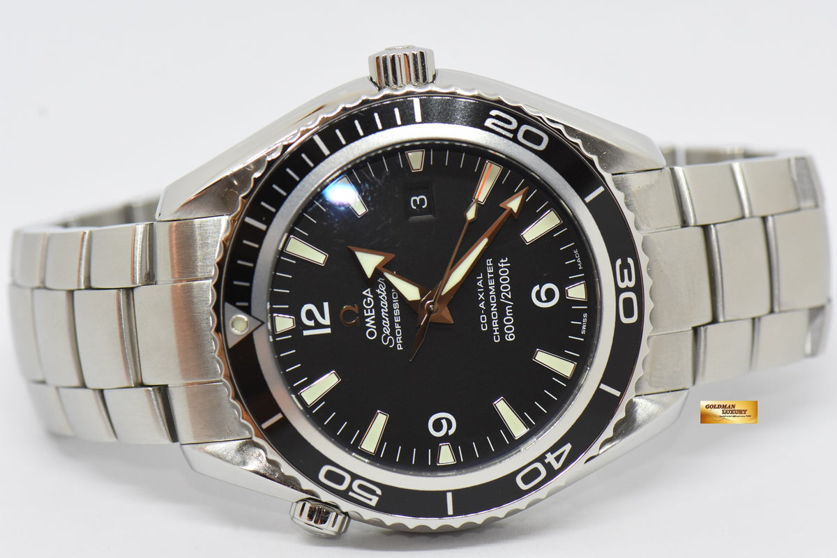 [SOLD] OMEGA SEAMASTER PLANET OCEAN 45.5mm BLACK AUTOMATIC 2200.5000 (MINT)