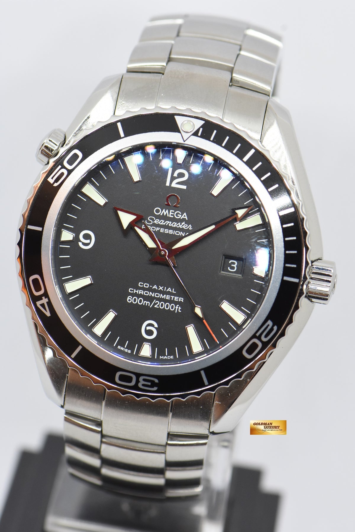 [SOLD] OMEGA SEAMASTER PLANET OCEAN 45.5mm BLACK AUTOMATIC 2200.5000 (MINT)