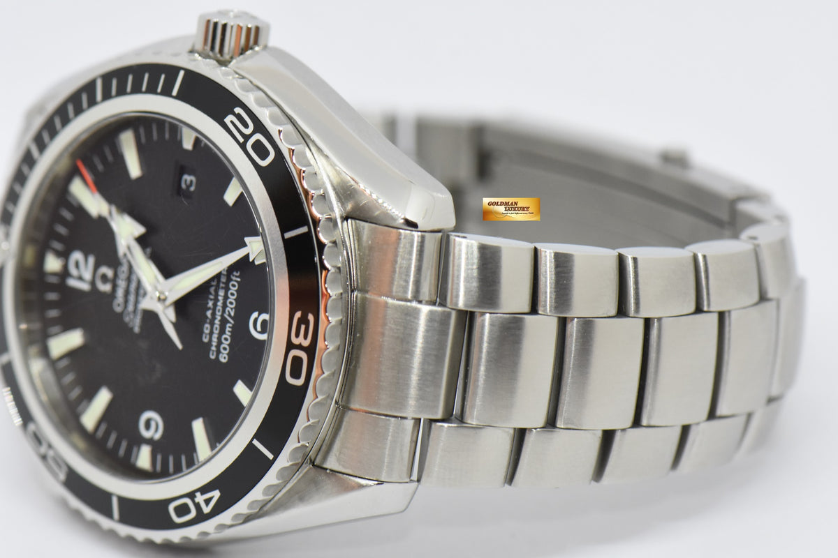 [SOLD] OMEGA SEAMASTER PLANET OCEAN 45.5mm BLACK AUTOMATIC 2200.5000 (MINT)