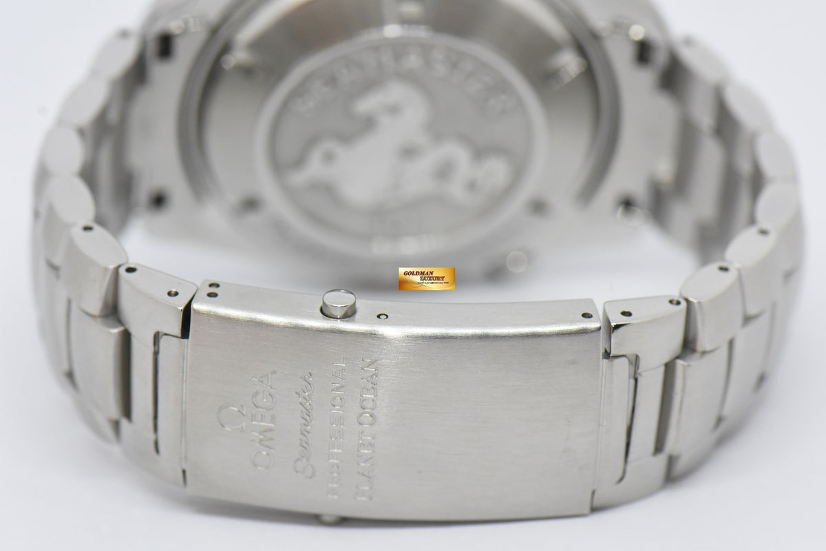 [SOLD] OMEGA SEAMASTER PLANET OCEAN 45.5mm BLACK AUTOMATIC 2200.5000 (MINT)