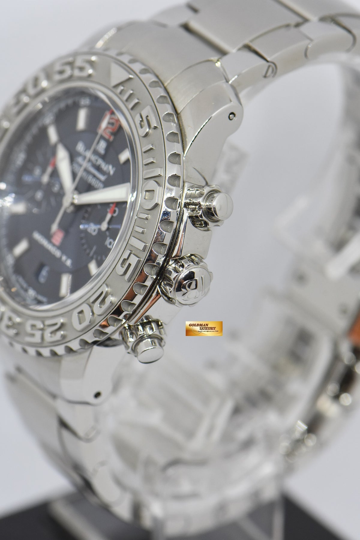 [SOLD] BLANCPAIN AIR COMMAND FLYBACK CHRONOGRAPH “MONACO YACHT-SHOW” LIMITED EDITION 150 pcs 2285F (MINT)