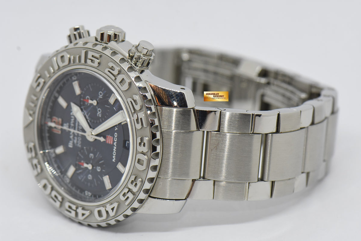 [SOLD] BLANCPAIN AIR COMMAND FLYBACK CHRONOGRAPH “MONACO YACHT-SHOW” LIMITED EDITION 150 pcs 2285F (MINT)