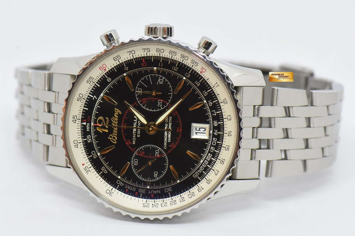 [SOLD] BREITLING MONTBRILLANT EDITION 42mm CHRONOGRAPH MANUAL WINDING A48330 (MINT)