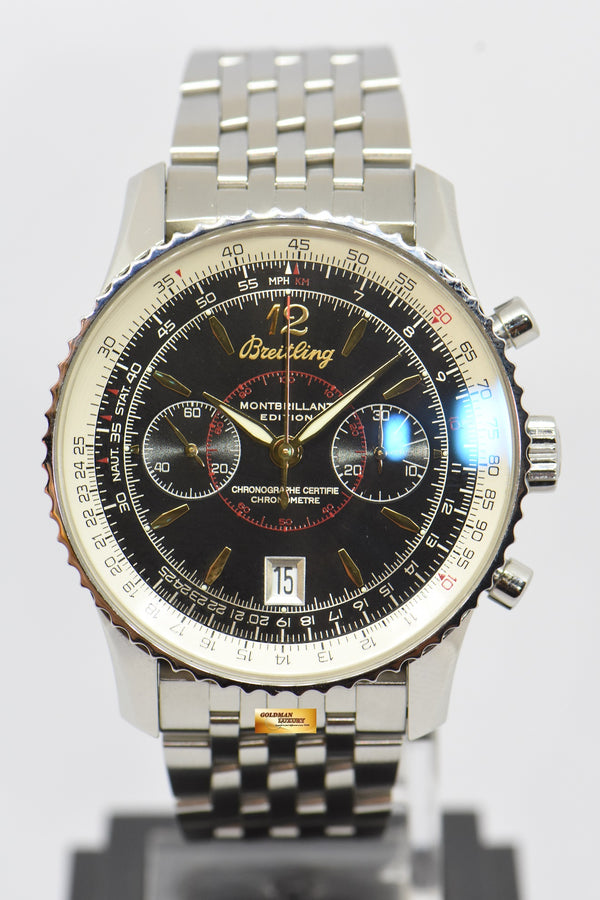 [SOLD] BREITLING MONTBRILLANT EDITION 42mm CHRONOGRAPH MANUAL WINDING A48330 (MINT)