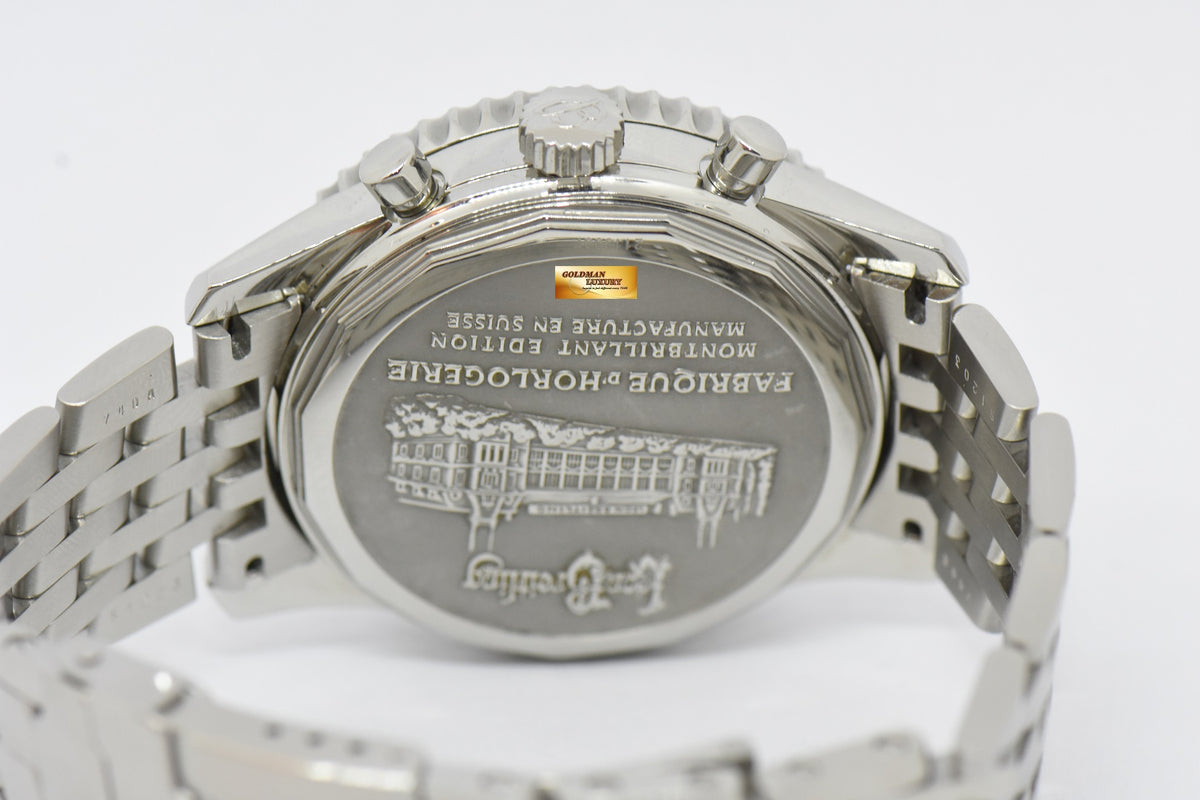 [SOLD] BREITLING MONTBRILLANT EDITION 42mm CHRONOGRAPH MANUAL WINDING A48330 (MINT)