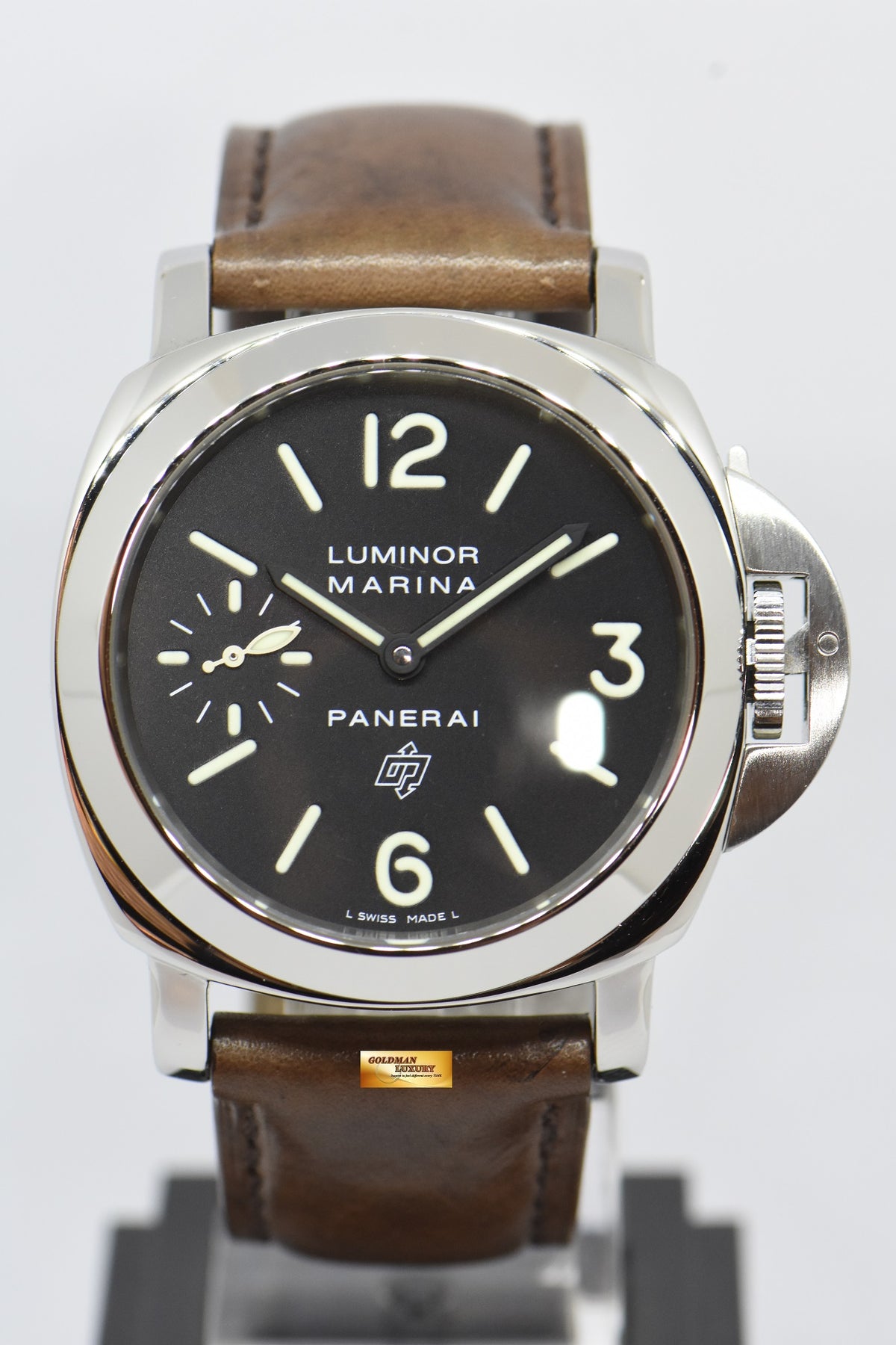 [SOLD] PANERAI LUMINOR MARINA BASE 44mm SUB-SEC DIAL MANUAL PAM 005 (MINT)