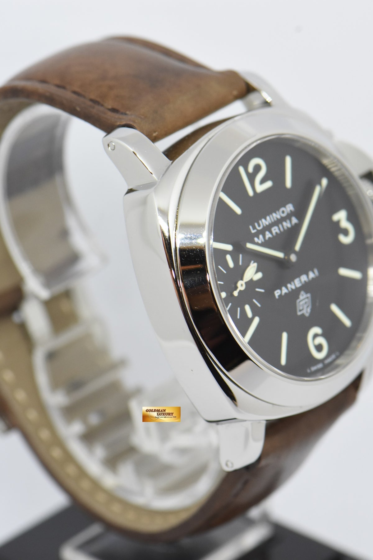 [SOLD] PANERAI LUMINOR MARINA BASE 44mm SUB-SEC DIAL MANUAL PAM 005 (MINT)