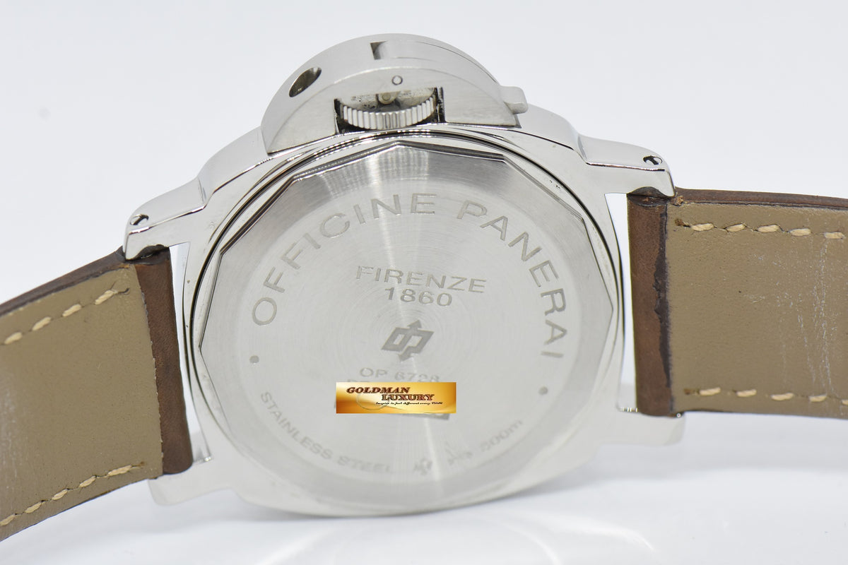 [SOLD] PANERAI LUMINOR MARINA BASE 44mm SUB-SEC DIAL MANUAL PAM 005 (MINT)