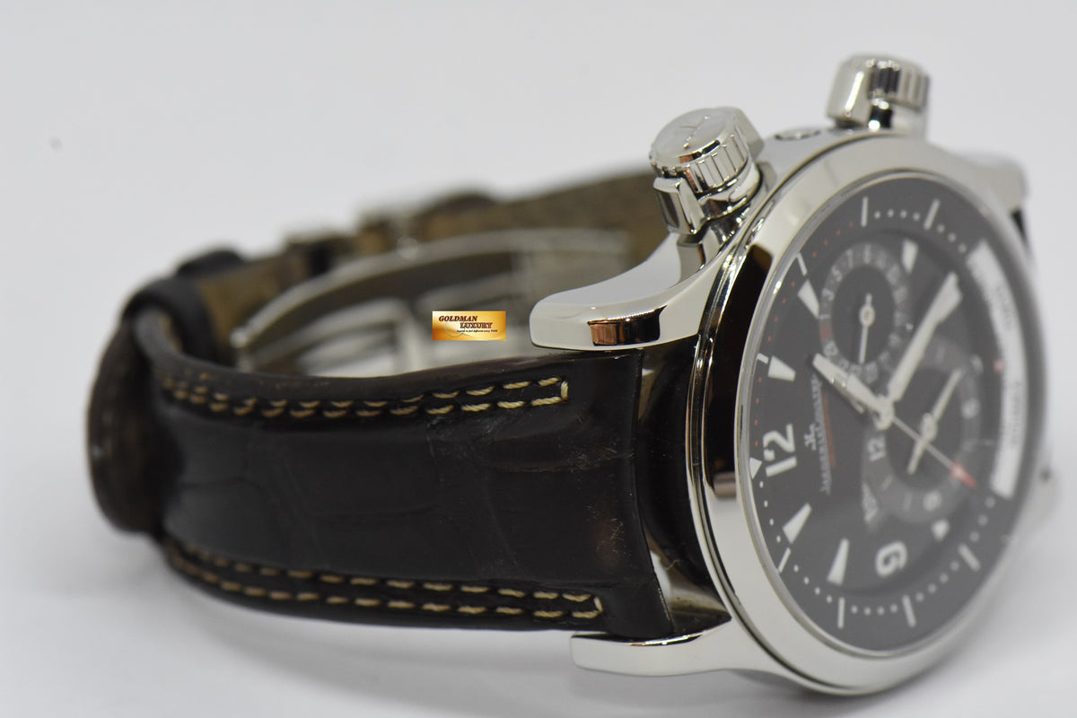 [SOLD] JLC MASTER COMPRESSOR GEOGRAPHIC 41mm WORLD TIME AUTOMATIC 146.8.83/1 (MINT)