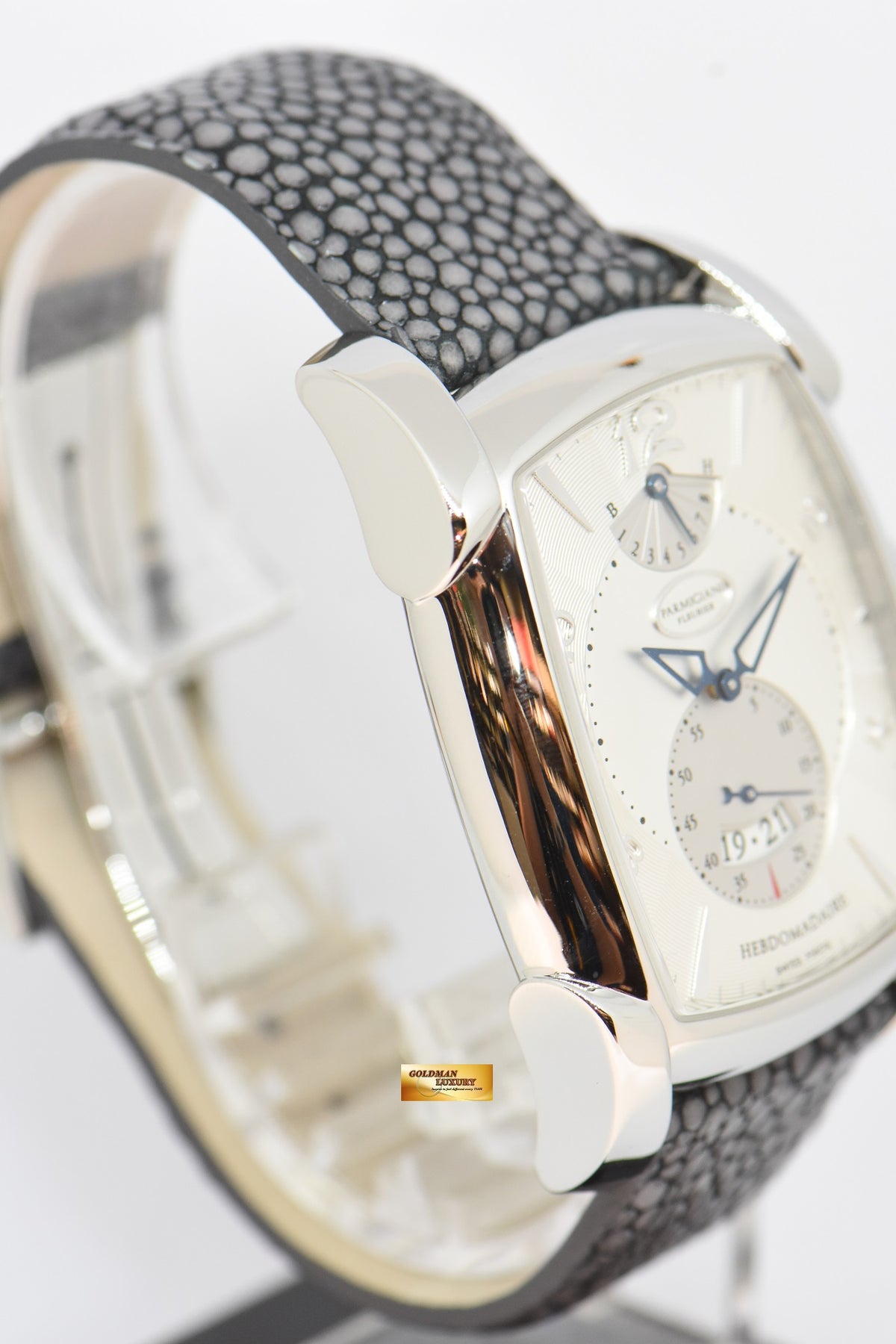 [SOLD] PARMIGIANI FLEURIER KALPA XL HEBDOMADAIRE STEEL 8-DAYS POWER RESERVE MANUAL WINDING PF-003518.01 (MINT)